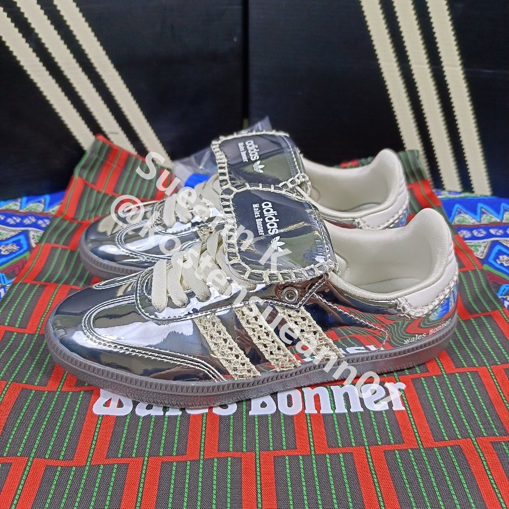 adidas x Wales Bonner Samba Silver